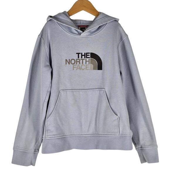 THE NORTH FACE GIRL'S BLUE A5 SERIES Y2K CLIMBING GORP PULLOVER HOODIE SZ MEDIUM - Picture 1 of 9